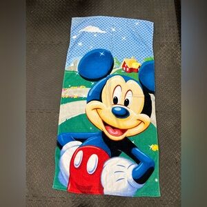 Vibrant Mickey Mouse Towel